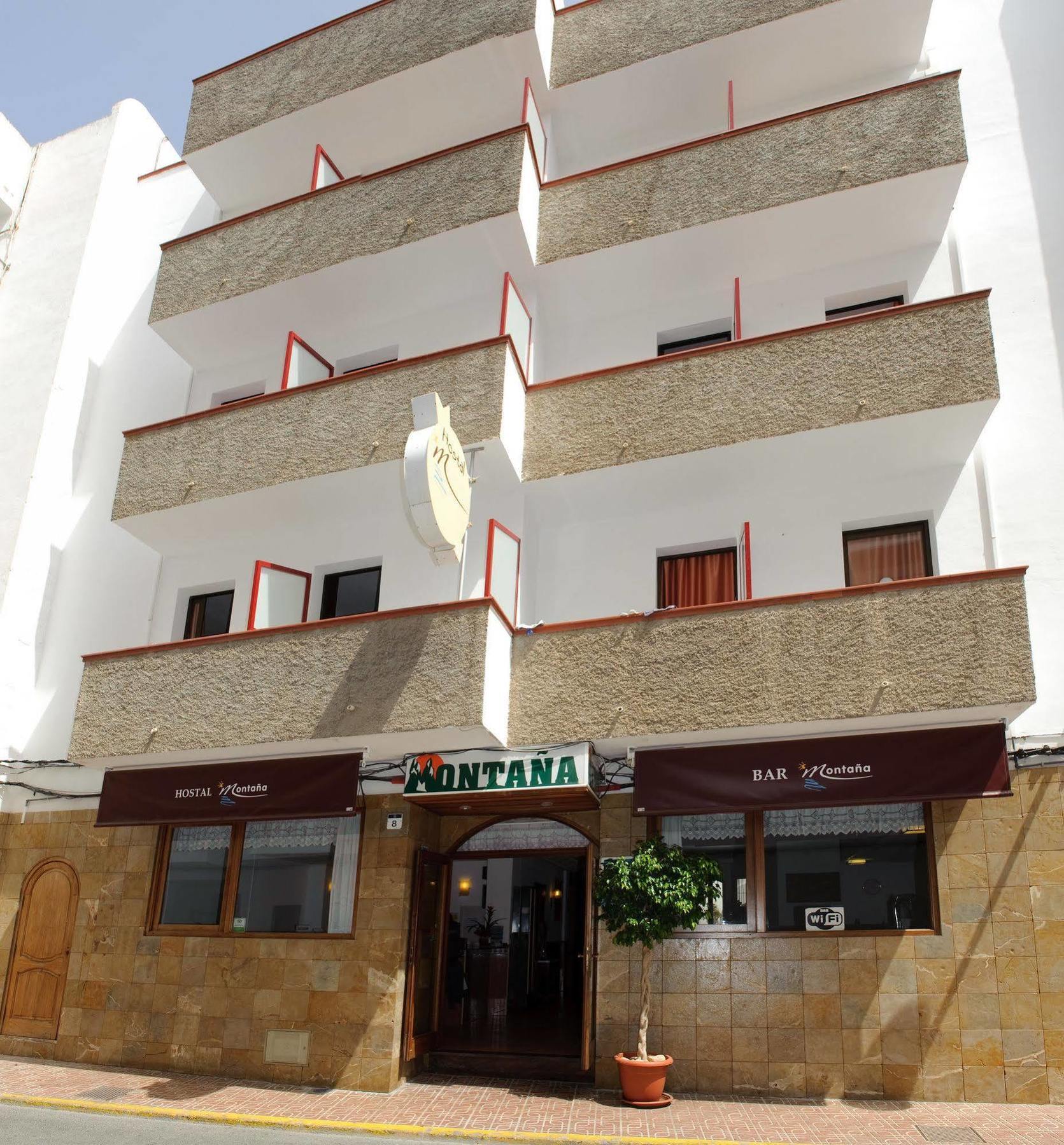 Hostal Montana Sant Antoni de Portmany Esterno foto